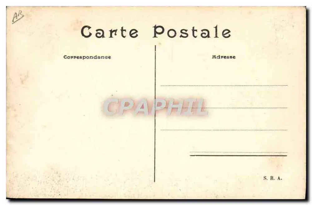 Latham fliegt auf einem Antoinette-Monoplan — Serie 64 — Verlag S.R.A. - Rückseite