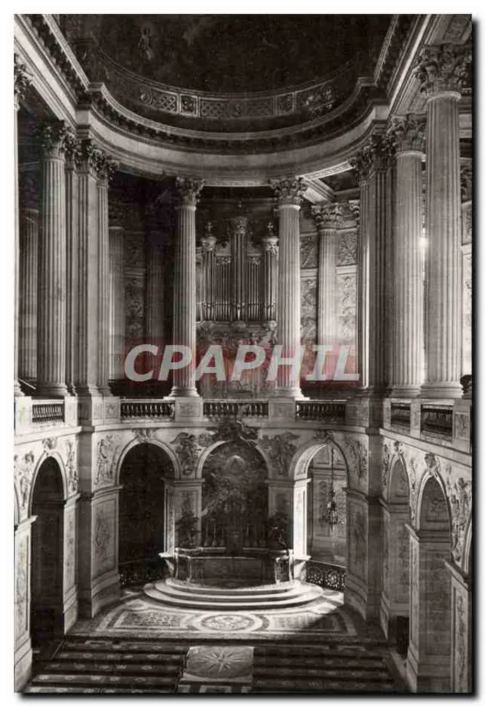 Versailles und seine Wunder — Das Schloss - Innenraum der Kapelle — Art-Guy, Paris - Vorderseite