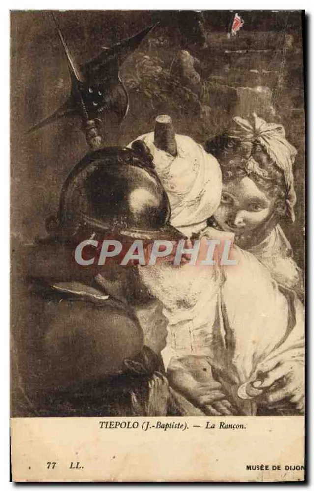 Tiepolo (J.-Baptiste) — Ransun — Muzeum w Dijonie - Awers