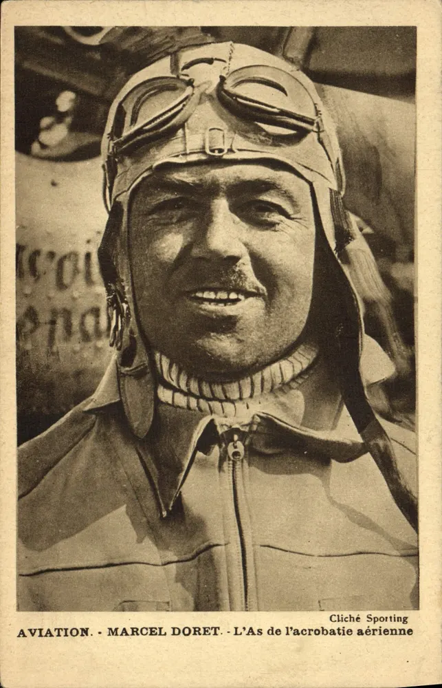 Aviation - Marcel Doret - Der As der Luftakrobatik — Fotografie Sporting - Vorderseite