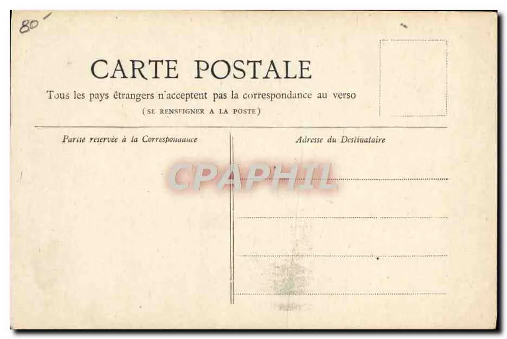 Flugzeugpilot — Christiaens — von Le Petit Journal gespendet - Rückseite