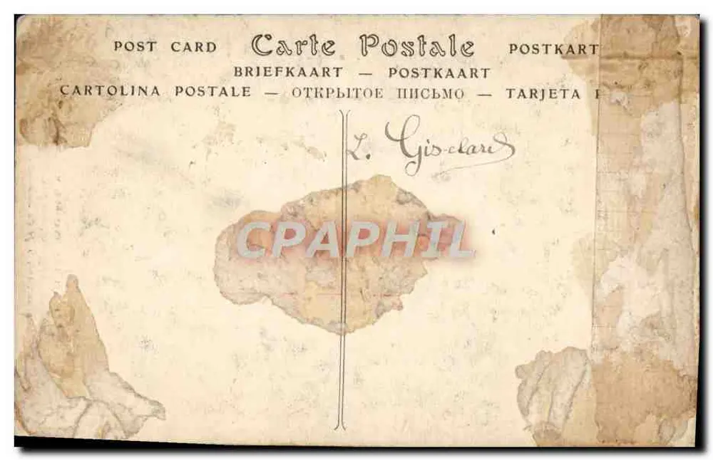 Paris - Hôtel des Invalides, Musée de l'Armée — Kriegskleidung, prähistorische Zeiten — ND Pbot. - Rückseite