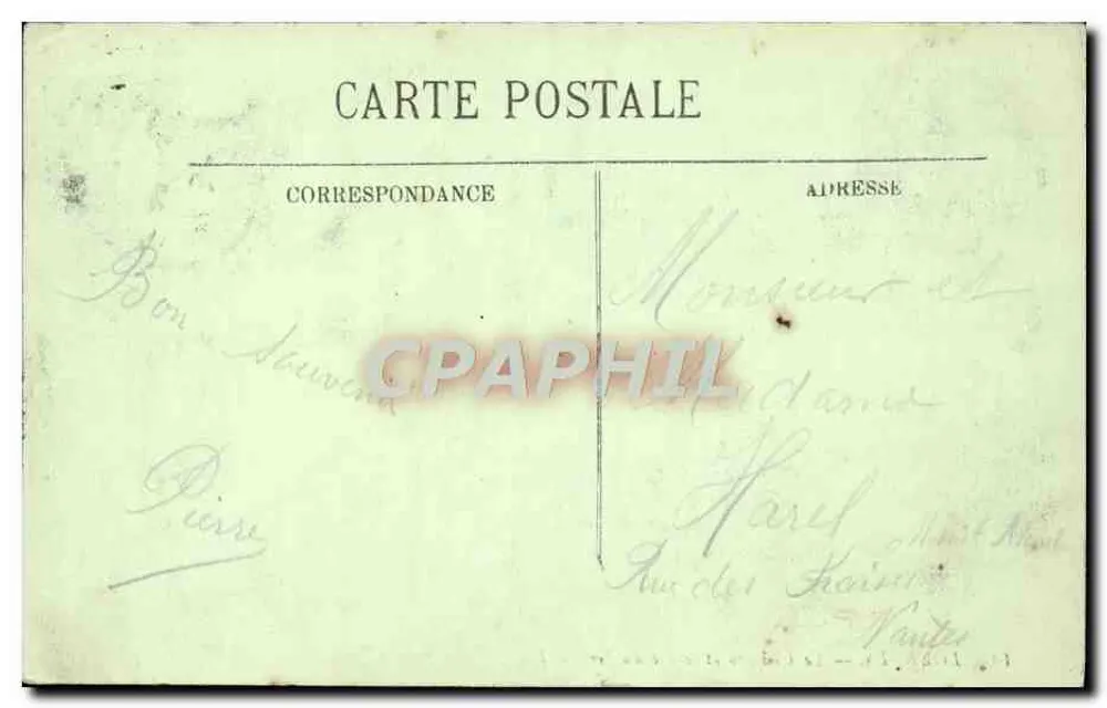 Lourdes — O Castelo e o Pic du Jer — LL. — N°19 - Verso