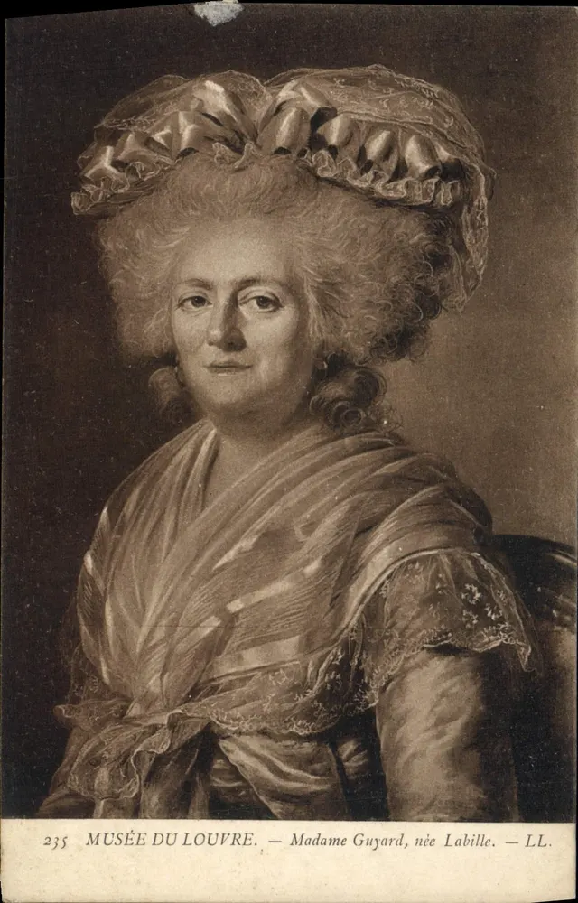 Madame Guyard, nascida Labille — Museu do Louvre — LL. — n° 235 - Frente