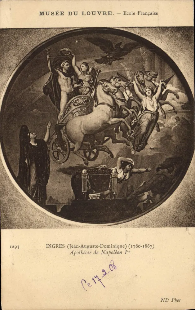 Apotheose Napoleons I. — Ingres — Musée du Louvre — Französisch Schule - Vorderseite