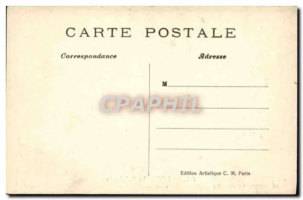 Daubigny — A Primavera — escola Francesa — C. M. - Verso