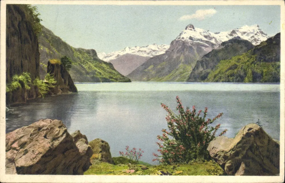 Vierwaldstättersee - Urirotstock — Suíça — n° 1007 - Frente