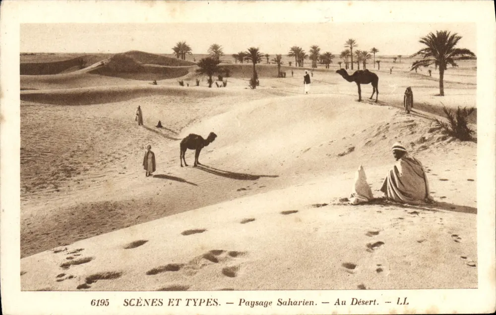Wüstenlandschaft — Im Wüsten — LL — Szenen und Typen — n°6195 - Vorderseite