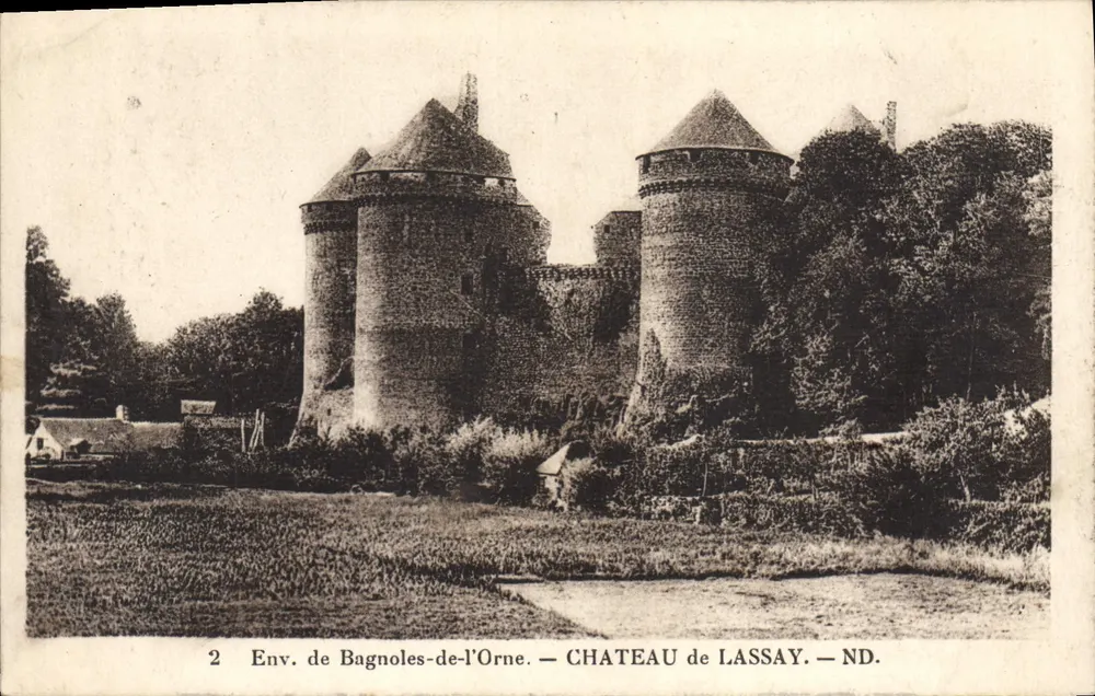 Castello di Lassay — Env. di Bagnoles-de-l'Orne — ND. - Recto