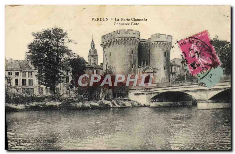 Verdun — A Porta Chaussée — Editor L. Léon, n° 140 - Frente
