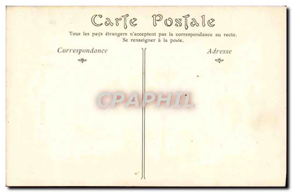 Museu do Luxemburgo — O Encontro — ND Phot, n° 531 - Verso