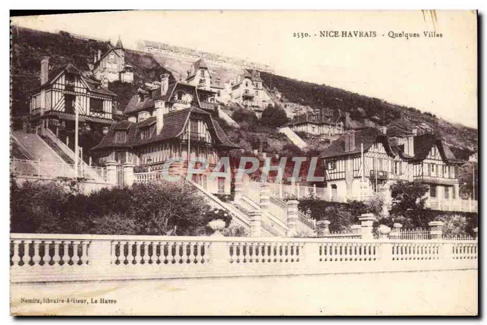 Nice-Havrais — Kilka Wsi — Nemite, księgarz-wydawca, Le Havre - Awers