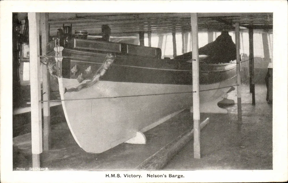 H.M.S. Victory — Barga de Nelson — Foto Bradley - Frente