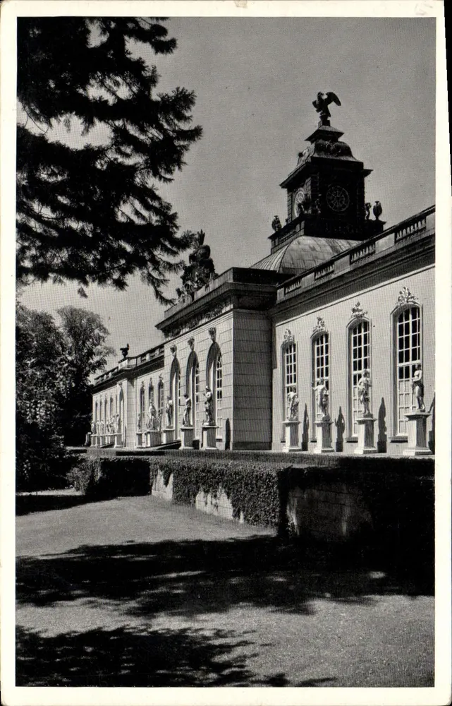 Antike Ansichtskarte Potsdam-Sanssouci — Die neuen Kammern — LA CO 369 - Vorderseite