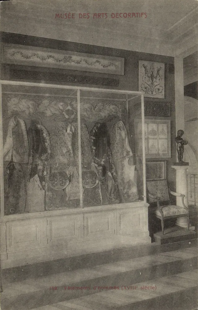 Musée des Arts Décoratifs — Herrenkleidung (18. Jahrhundert) — Éditions du Vieux Paris - Vorderseite