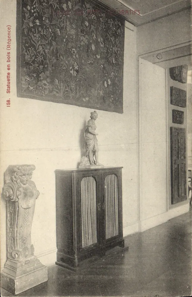 Holzstatue (Régence) — Verlag: Editions du Vieux Paris — N° 158 - Vorderseite