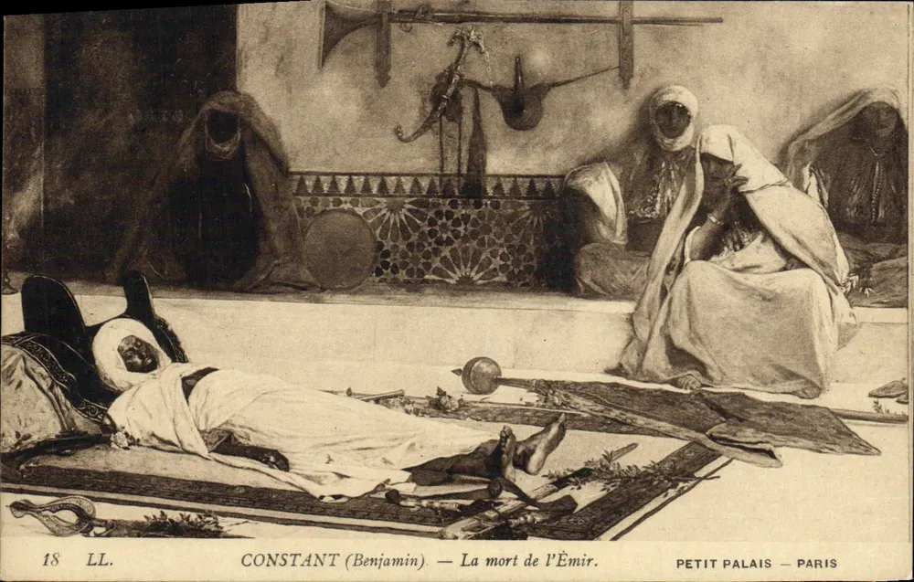 A morte do Emir — CONSTANT (Benjamin) — Petit Palais — Paris - Frente