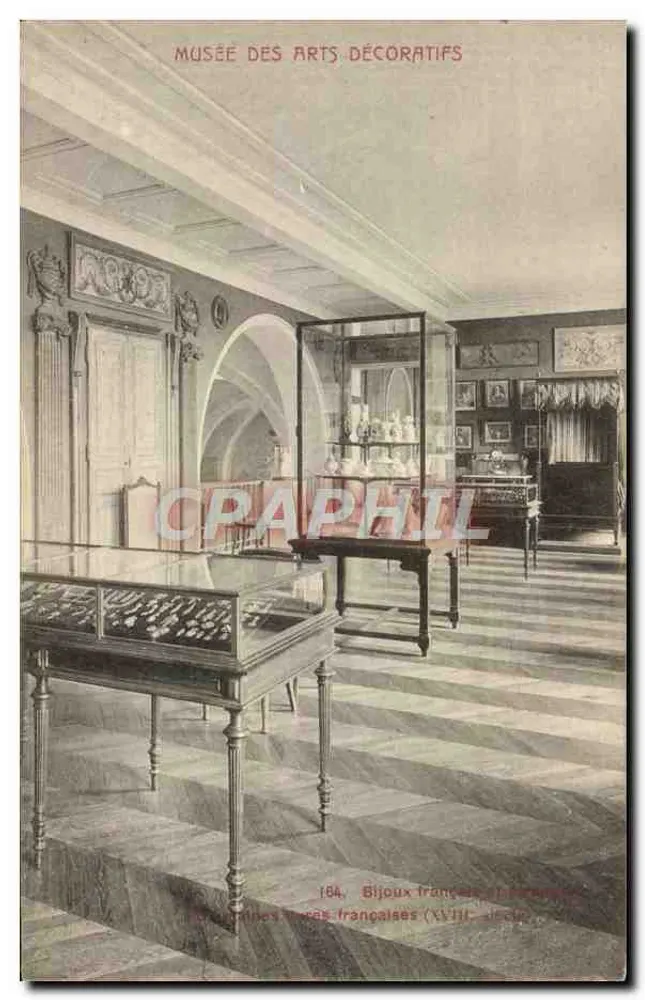 Musée des Arts Décoratifs — Französische Schmuckstücke (18. Jahrhundert) — Éditions du Vieux Paris Artistique et Pittoresque n°184 - Vorderseite