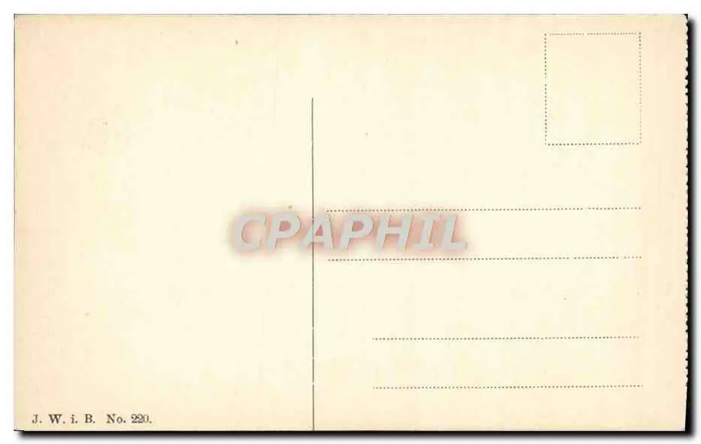 बर्लिन — लस्टगार्टन और अल्टे म्यूजियम — जे. वी. आई. बी. संख्या 220 - पीछे