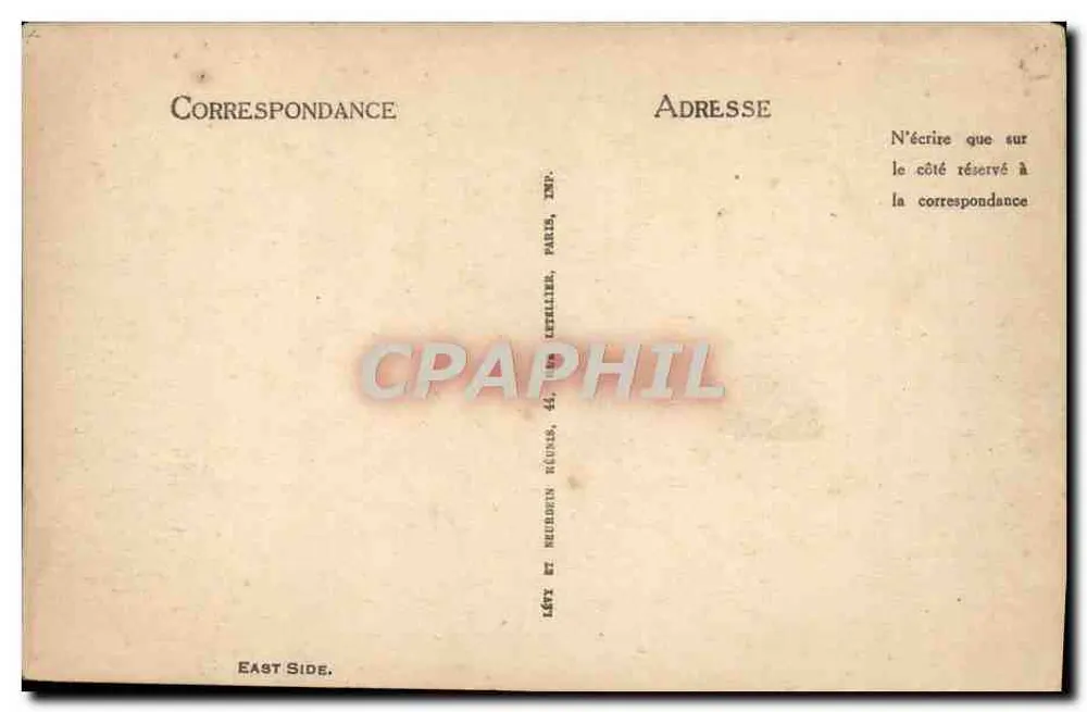 Monte-São-Mihiel — Lado Leste — LL. — N° 191 - Verso