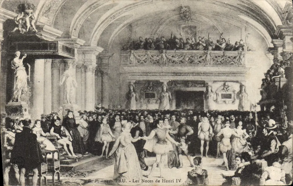Pau - As Bodas de Henri IV — E.P. n° 14 - Frente