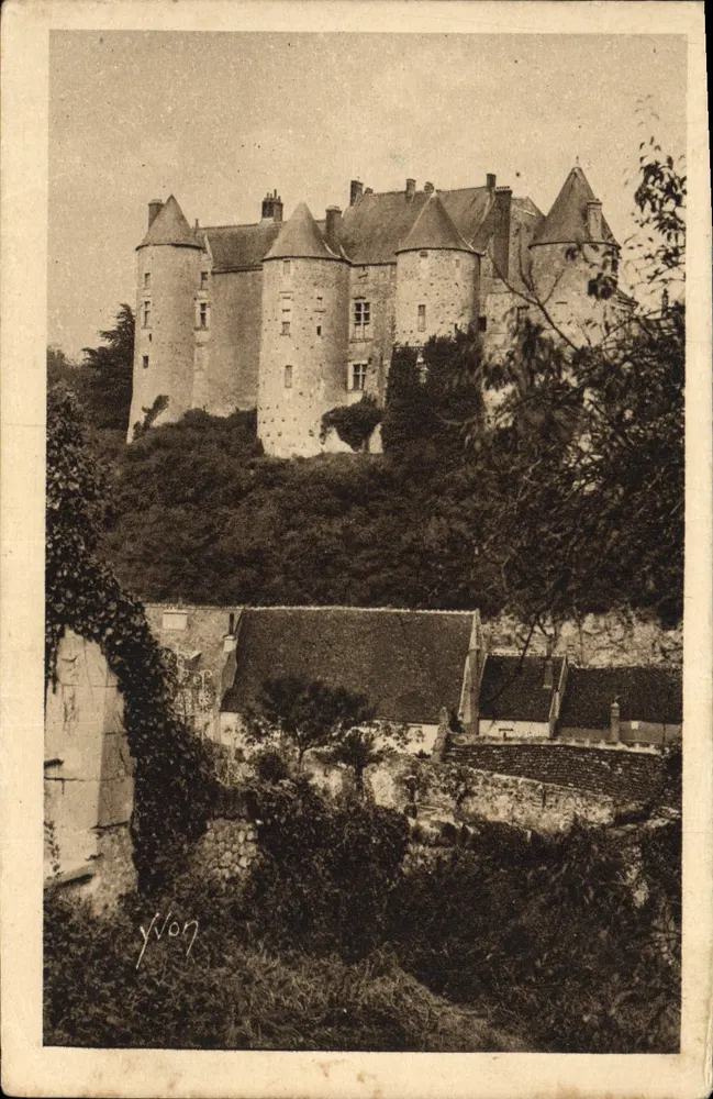 Schloss Luynes — Schlösser der Loire — Edition d'Art YVON, Paris - Vorderseite
