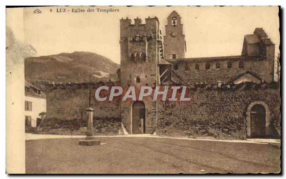 Luz - Igreja dos Templários — editor: Académie des Arts et Traditions — n° 9 - Frente