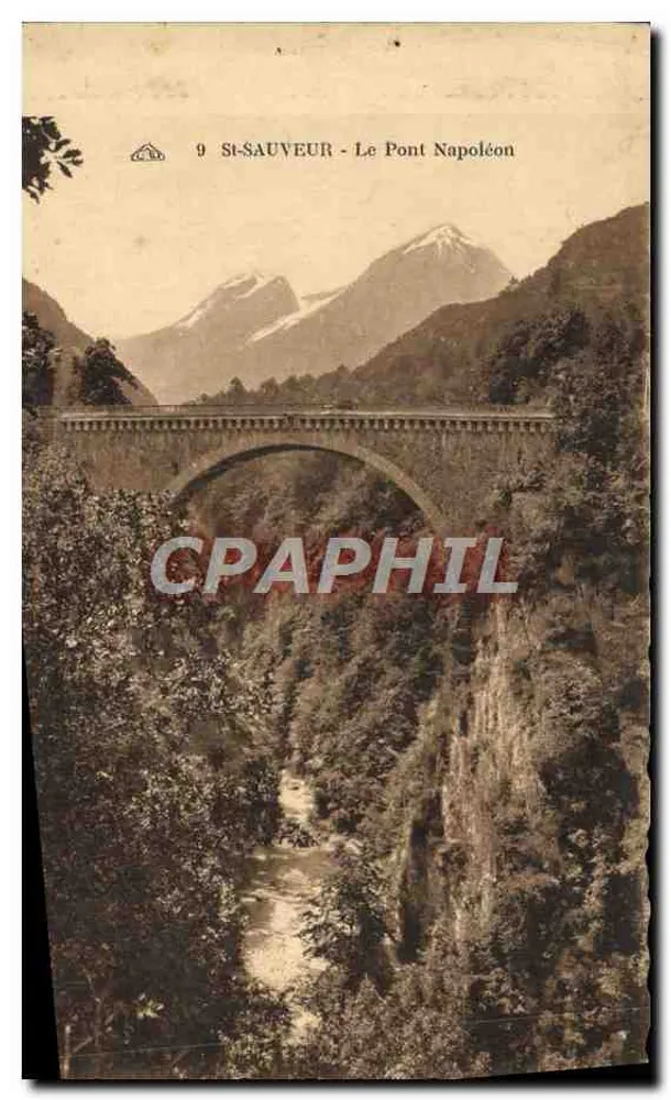 St-Sauveur - O Ponte Napoléon — editor Cie Alsacienne des Arts Photomécaniques, Strasbourg - Frente