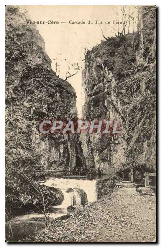 Vic-sur-Cère — Cachoeira do Pas de Cère — V. P. Paris - Frente