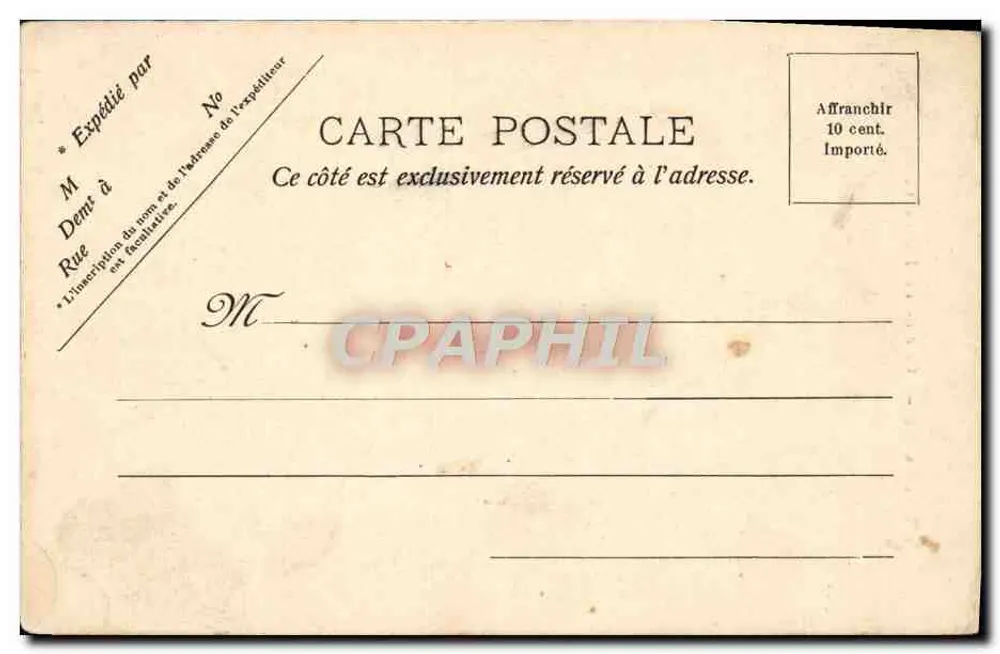 Vic-sur-Cère — Cachoeira do Pas de Cère — V. P. Paris - Verso