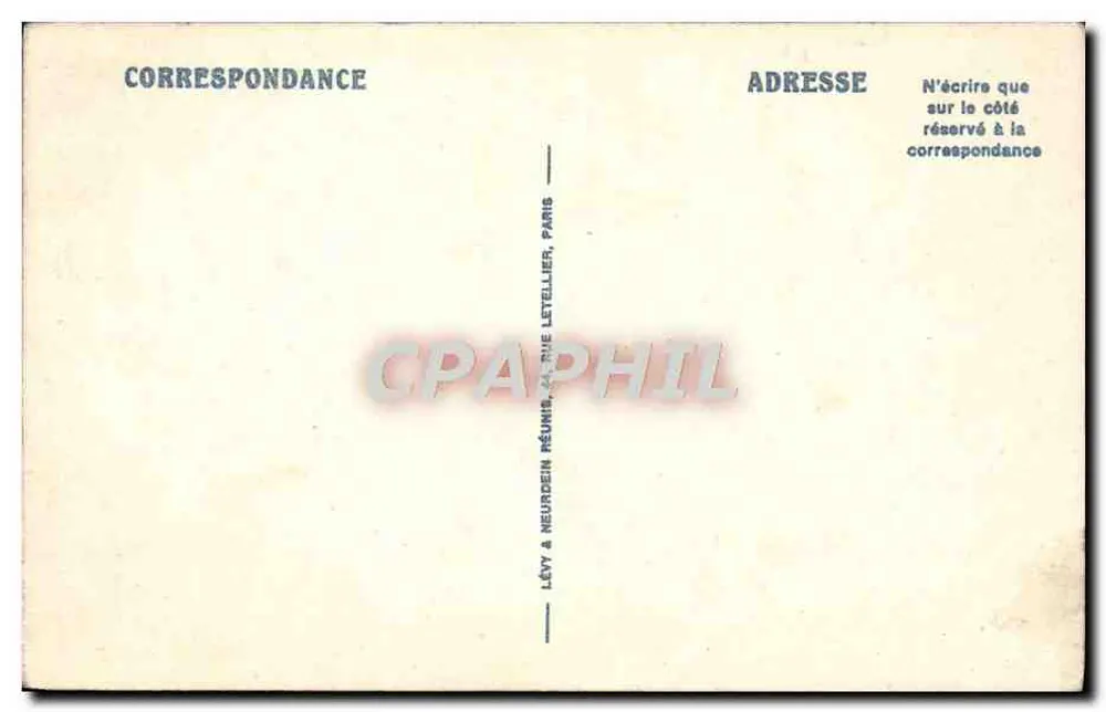 Nice - Promenade des Anglais, die Strände und das Palast der Mittelmeeres — (C. M. Dalmas arch. D.P.L.G.) LL - Rückseite