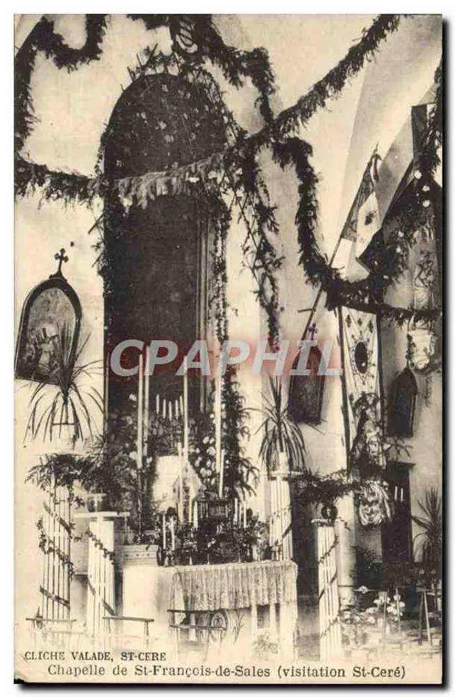 Kapelle von St-François-de-Sales — Visitation St-Céré — Cliché Valade, St-Céré - Vorderseite