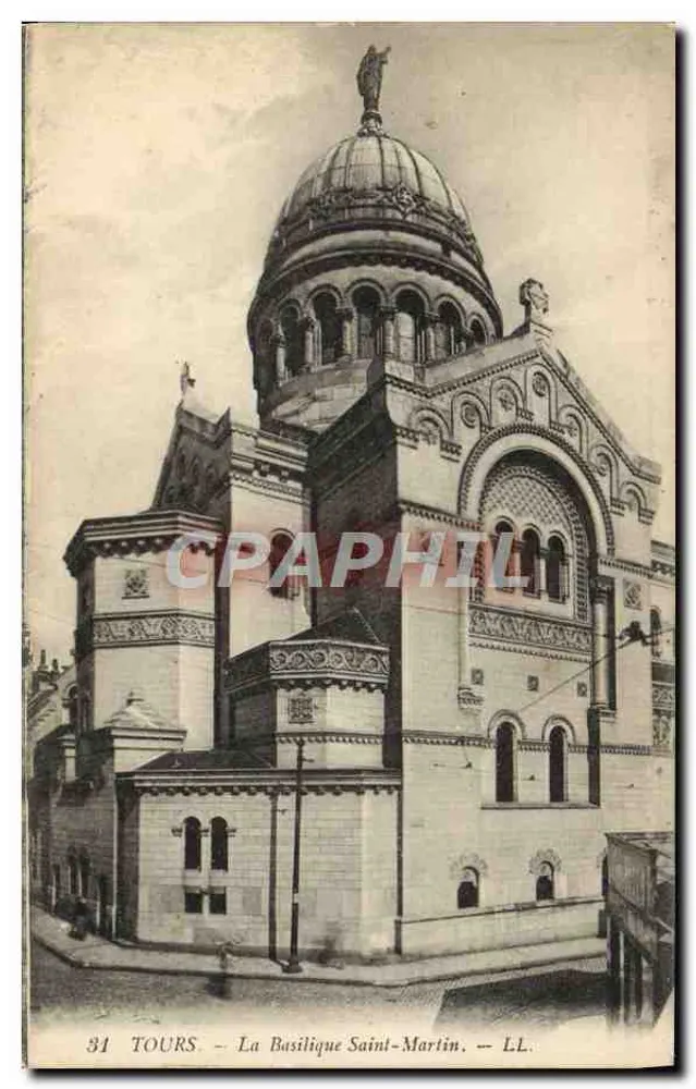 Tours — A Basílica de São Martinho — LL. - Frente