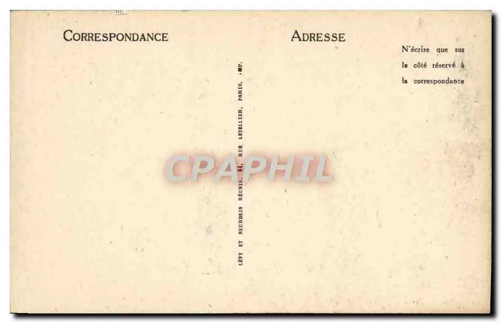 Lisieux — Igreja de São Désir — Edição Maurice Duvey Lisieux, n°80 - Verso