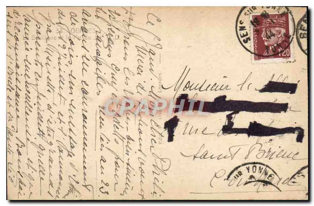 Iglesia de la Basílica de la Visita – Douce – n° 32 - Reverso