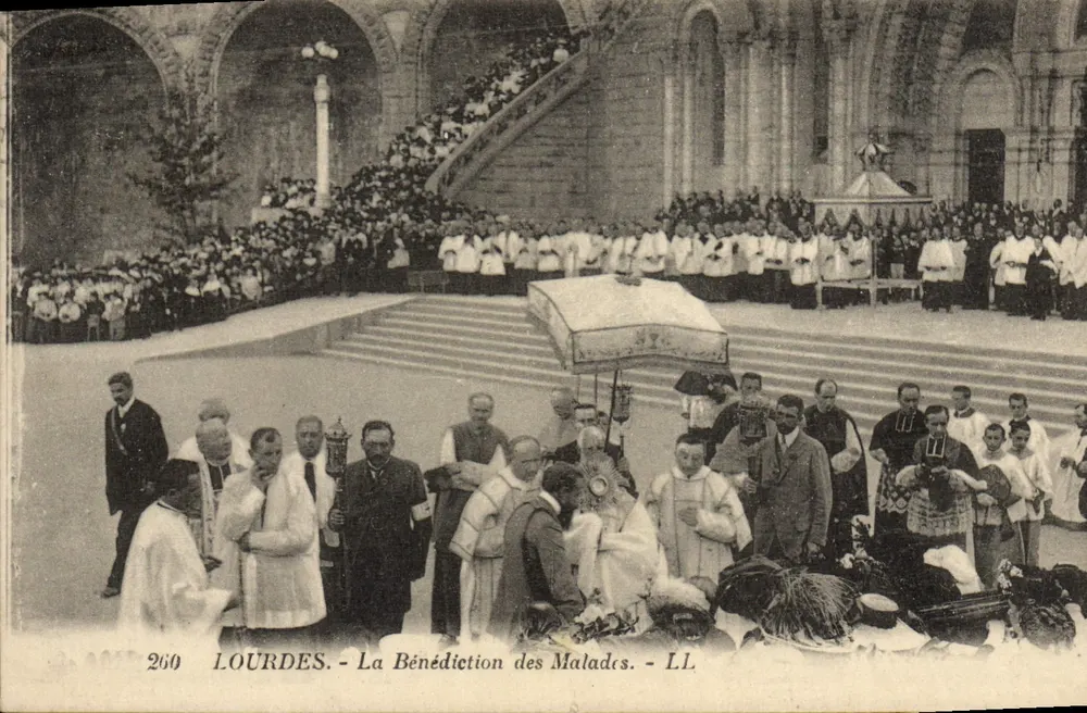 LOURDES - A Bênção dos Doentes - LL - Frente