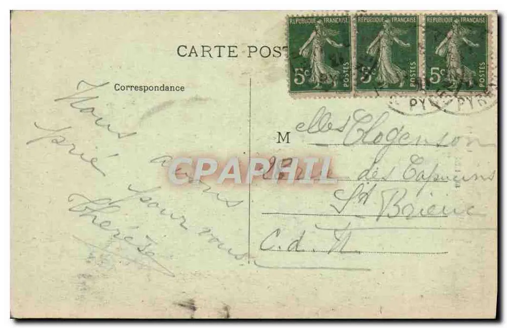 Lourdes — La Basilique et la Grotte — Éditeur : Les Pyrénées, n° 88 - Verso