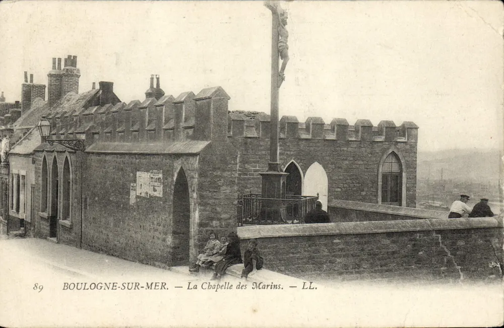 Boulogne-sur-Mer — Die Kapelle der Seefahrer — LL. — N° 89 - Vorderseite