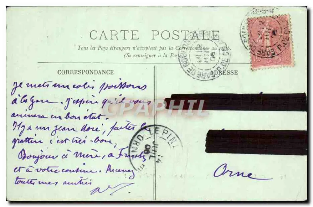 Boulogne-sur-Mer — Die Kapelle der Seefahrer — LL. — N° 89 - Rückseite