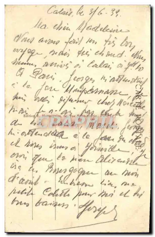 कैले - टॉवर से ऊपर से देखा गया - हर्मिग्निये - पीछे