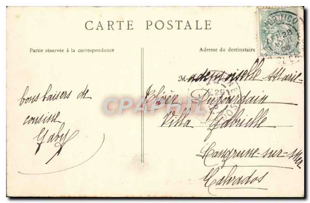 Saint-Omer — Jardim Público — Cascata — B. F. Paris n°53 - Verso