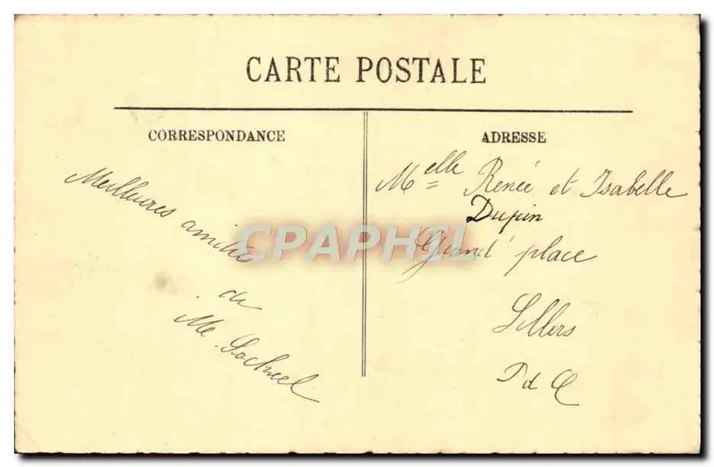 Boulogne-sur-Mer — A Nova Postagem — LL, n°343 - Verso
