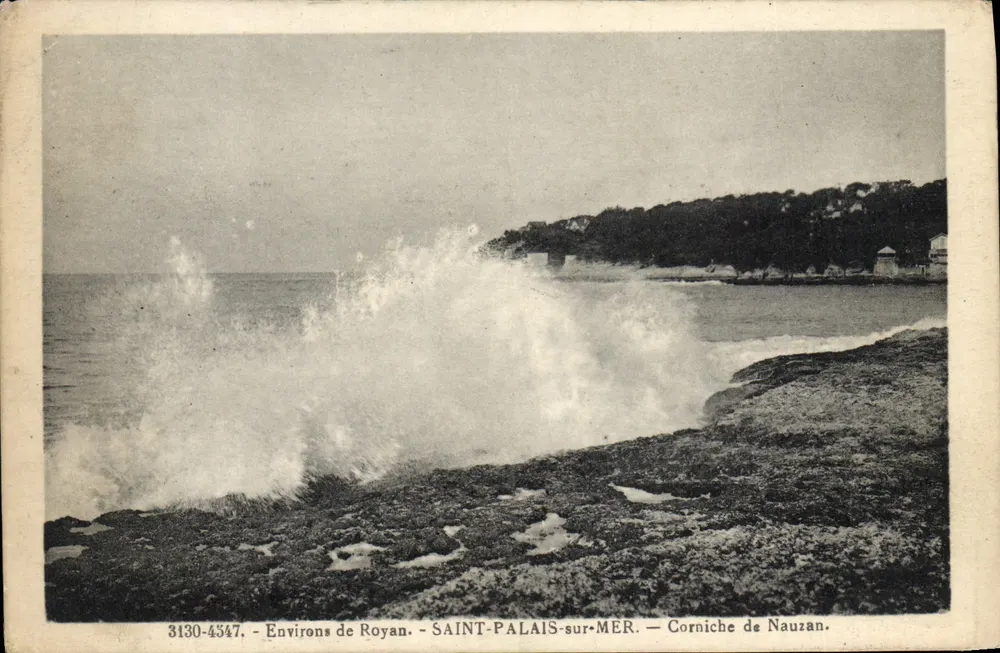 Corniche von Nauzan — Umgebung von Royan — SAINT-PALAIS-SUR-MER — 3130-4347 - Vorderseite