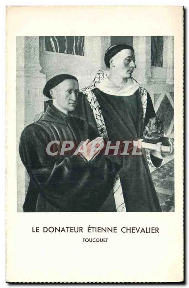 Der Spender Étienne Chevalier — Foucquet — Verlag Immothéra, Druck von Draeger - Vorderseite