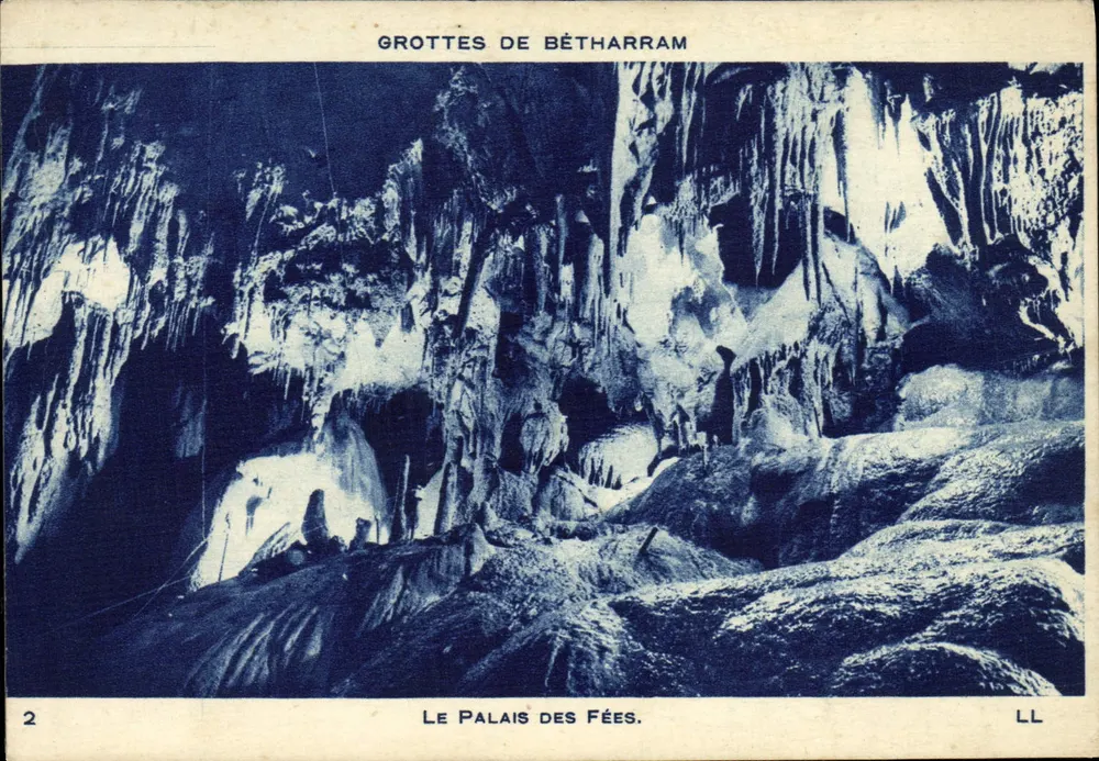 Grutas de Bétharram — O Palácio das Fadas — editor LL, n°2 - Frente