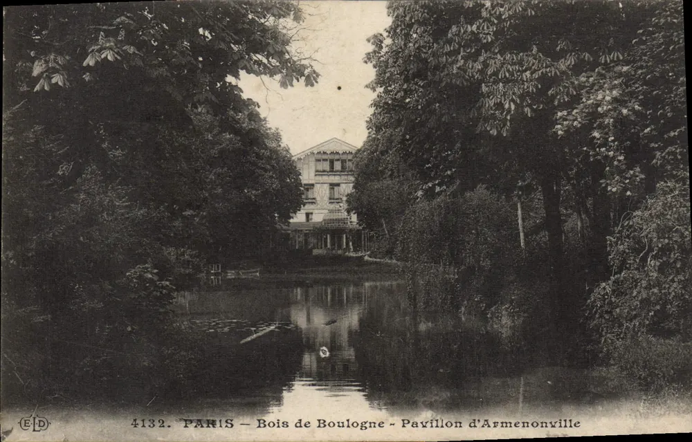 Paris – Bois de Boulogne – Pavillon d’Armenonville – Verlag ELD, n° 4132 - Vorderseite