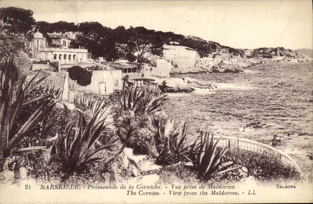 Marseille - Promenade de la Corniche - Aufnahme von Maldormé - Selecta - Vorderseite