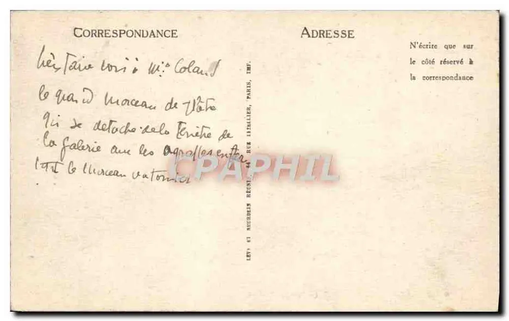EVIAN-LES-BAINS — Ansicht vom See — L1 - Rückseite