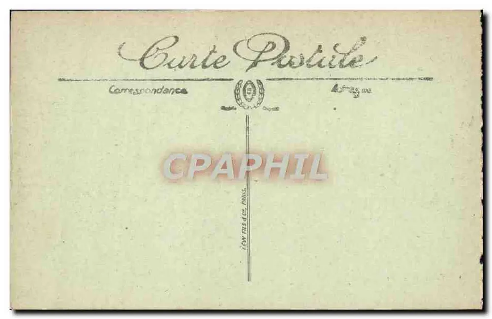 Château-Thierry — Ruinen des Großen Krieges — Rue Carnot — Visé Paris n°531 - Rückseite