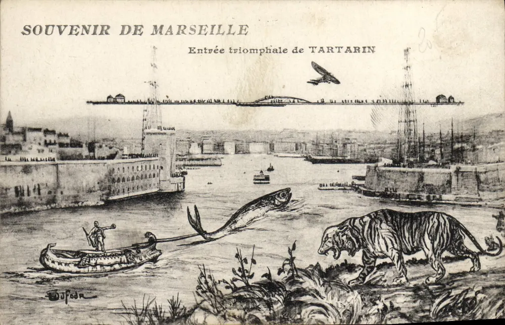 Triumphale Einlassung von TARTARIN — Erinnerung an Marseille — Bujode - Vorderseite